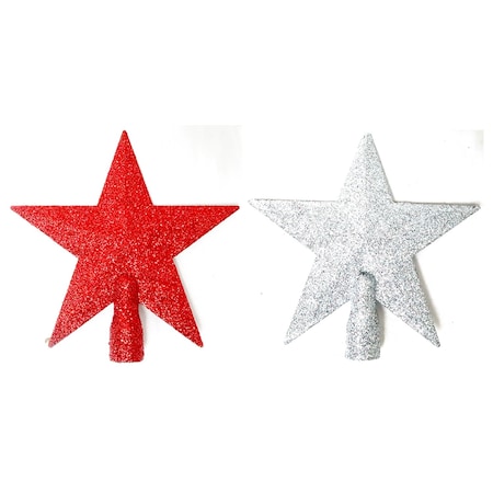 Celebrations Celebrations Home Mini Glitter Star Tree Topper 6 in. C-21100